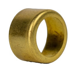 Brass ferrule with specified inner diameter for secure tubing connections Brass Ferrule .475 Inner Diameter .718 Length .328 Hole