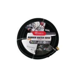 Flexible and strong black water hose with fittings - 5/8 x 50 x 150 Pounds Per Square Inch Black Water Hose with Fittings