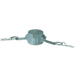 Aluminum dust cap with stainless steel handles for durable pipe protection – 2" Dust Cap Aluminum with Stainless Steel Handles.