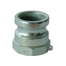 Iron cam and groove adapter - 4 Part A Ductile Iron
