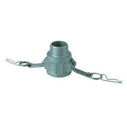 Aluminum Part B camlock coupler, stainless steel arms. 2 Part B Aluminum with Stainless Steel Handles