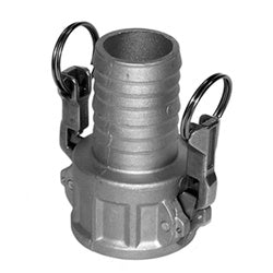 Quick-locking Part C camlock coupler 3 Part C Aluminum Quick Locking