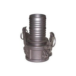 A stainless steel 3 part quick locking coupler with cam and groove mechanism. 3 Part C Stainless 316 Quick Locking
