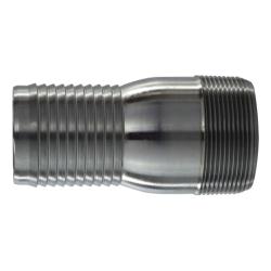 Plain combination nipple pipe fitting with 3 inch connection for plumbing and industrial applications – 3 Combination Nipple Plain