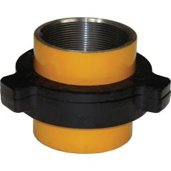 High-strength Fig 100 hammer union with NPT threaded male and female ends engineered for secure pipe connections – 10 Hammer Union Fig 100 National Pipe Thread Connection-with Male x Female