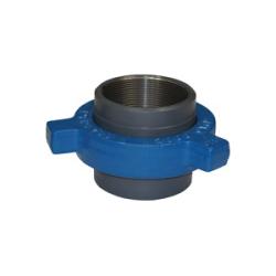 Hammer union Fig 200 National Pipe Thread connection featuring male x female ends for pressure-rated industrial piping systems – 4 Hammer Union Fig 200 National Pipe Thread Connection with Male x Female