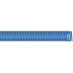 Helix polyvinyl chloride suction hose with included fitting part 2" Saturn Low Temperature Polyvinyl Chloride Suction