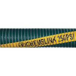 Green chemical slink composite hose, designed for heavy-duty suction and discharge of acids, alkalis, and solvents - 3 x 100 ft Chemical Slink Composite Hose