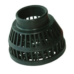 A lightweight, rust-proof basket screwed onto the end of a suction hose - 2 Polypropylene Strainer