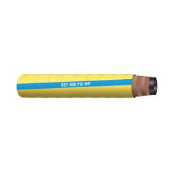 Yellow hose with blue stripe —2 x 100 Super Service Air Hose
