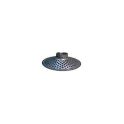 Round metallic object with a central hole - 2 Top Hole Strainer