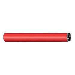 Red cylindrical object - 3/16 Single Line Oxygen Grade R Green