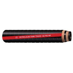 Black hose with red stripe - 3 x 200 Tank Truck 150 Pounds Per Square Inch Smooth Red Strip
