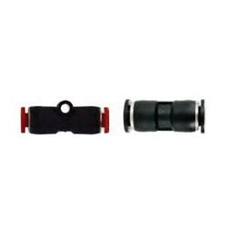 Lightweight plastic reducing union 10mm x 8mm Plastic Reducing Union