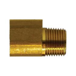 Tube to male pipe thread inverted flared 90-degree elbow - 5/16 x 1/4 Inverted Flared 90 Elbow- Tube to Male Pipe Thread