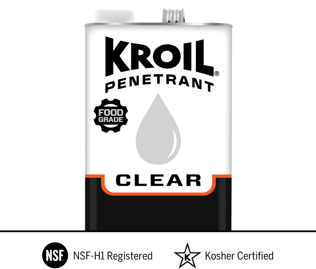 Kroil Clear 1 Gallon Can