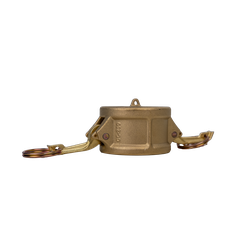 Brass dust cap designed for low-pressure applications and protection against dust and debris – 2 Dust Cap Brass - Low Pressure