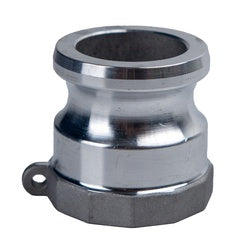 Lightweight aluminum Part A adapter, featuring a medium-light pattern for efficient handling and secure fit – 1/2 Part A Aluminum Medium-Light Pattern Adapter