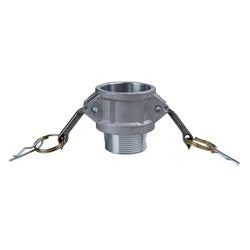 Lightweight medium-pressure adapter – 2-1/2 Part B Aluminum Medium-Light Pattern Adapter
