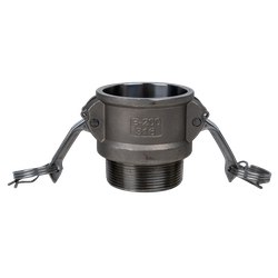 Precision 316 stainless steel Part B adapter, engineered for reliable low-pressure performance and long-lasting durability – 1 Part B Stainless Steel 316 - Low Pressure