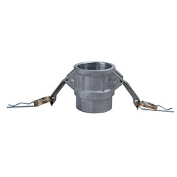 2-inch aluminum fitting for medium-light pattern connections – 2 Part D Aluminum Medium-Light Pattern
