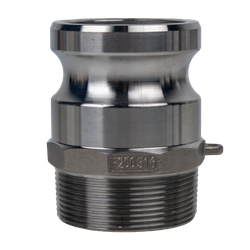 3/4-inch stainless steel fitting for low-pressure applications – 3/4 Part F Stainless Steel 316 Low-Pressure
