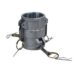 Aluminum medium-light pattern spool coupler, 3 x 3 Part D Aluminum Spool Coupler - Medium-Light Pattern
