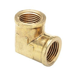 Durable 90 degree threaded pipe elbow for plumbing connections – 3/8 Female Iron Pipe × Female Iron Pipe Forged Elbow