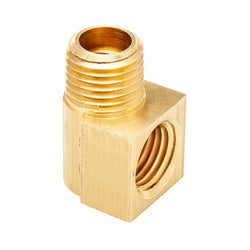 Compact 90-degree street elbow – 3/8 Female x 1/4 Male Pipe Thread Street Elbow