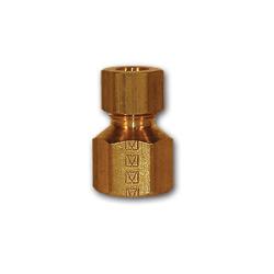Durable compression fitting for connecting SAE tubing – 1/2 × 3/8 SAE Female Connector