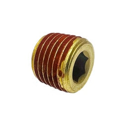 Durable 3/8″ countersunk pipe plug for plumbing and fittings, 109ALVS