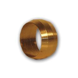 Outer diameter compression sleeve brass fitting - 1/4 Outer Diameter Compression Sleeve