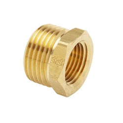 Male garden hose thread to female NPT pipe thread brass rigid adapter fitting - 3/4 Male Hose Thread x 3/4 Female Iron Pipe Garden Hose Adapter