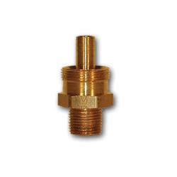 Compact hose end male with male pipe thread for efficient hose-to-pipe attachment – 3/8 Hose End x 3/8 Male Pipe Thread Hose End Male