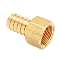 Hose inside diameter to female pipe thread lead-free female hose barb fitting 1/2 Hose Inside Diameter x 1/2 Female Pipe Thread Lead-Free Female Hose Barb