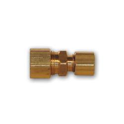 Outer diameter lead-free compression reducing union for secure tubing connections 5/8 Outer Diameter x 3/8 Outer Diameter Lead-Free Compression Reducing Union