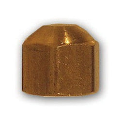 Precision-machined metal designed for reliable 1/4 inch flare cap applications – 1/4 Heavy Flare Cap.