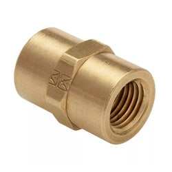 Precision-machined heavy-duty coupling designed to connect threaded pipe ends for maximum durability - 1" Female Pipe Thread Coupling SAE