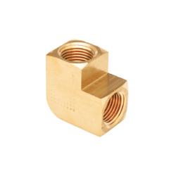 Durable 90° SAE pipe elbow, 1/16" threaded for reliable fluid connections – 1/16" SAE Elbow 90°
