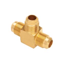 Durable 1/2 Flare SAE Barstock Tee fitting for fluid connections – 1/2 Flare SAE Barstock Tee
