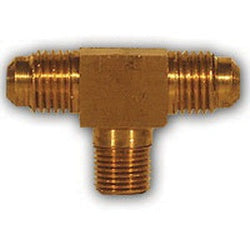 Flare fitting male branch tee 1/8 Flared x 1/8 Male Pipe Thread Male Branch Tee