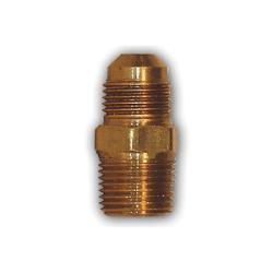 Durable brass half union 7/16 Flare x 1/4 Male Pipe Thread SAE Half Union