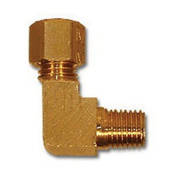 Precision-engineered male elbow for reliable tube and thread connections — 1/8 x 1/16 Precision Grip Elbow Male