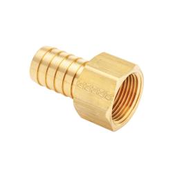 Durable metal connector for fluid or air line applications – 3/16 Hose Inner Diameter x 1/8 Female Pipe Thread