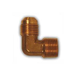High-strength 90-degree elbow adapter for fluid systems – 1/2 Flare × 1/2 Male Pipe Thread 90-Degree Forged Elbow