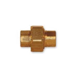 Female pipe thread lead-free barstock pipe union brass fitting 1/2 Female Pipe Thread Lead-Free Barstock Pipe Union