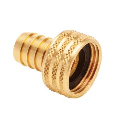 Hose inside diameter to female pipe thread lead-free female hose barb fitting 1/2 Hose Inside Diameter x 3/4 Female Hose Thread Lead-Free Female Swivel
