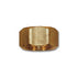 A brass knurled nut for garden hoses, featuring a female garden hose thread - 3/4 Female Garden Hose Lead-Free Knurled Garden Hose Nut