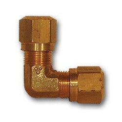 Industrial-grade nylon air brake bar stock elbow connector optimized for dependable performance in tight-space installations – 3/8 Nylon Air Brake Bar Stock Elbow