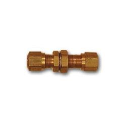 Industrial-grade nylon air brake bulkhead union compatible with 3/8 inch tubing for reliable air system assemblies – 3/8" Nylon Air Brake Bulkhead Union